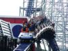 Millennium Force: bunny hop past station
